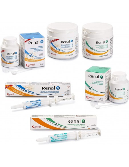 Renal N 240 Gr Candioli Integratore per Cani e Gatti