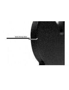 Medaglietta Basic Osso Piccolo Nero Alluminio . Medaglietta Per Cani 2