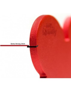 Medaglietta Basic Osso Piccolo Rosso Alluminio . Medaglietta Per Cani 2