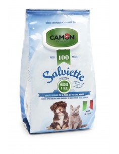 Salviette Detergenti Muschio e Aloe 100 Pezzi Salviette Igieniche