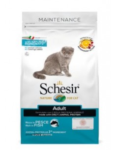 Schesir Adult Mantenimento Pesce gr 400. Cibo Secco Per Gatti