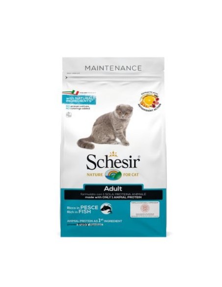 Schesir Adult Mantenimento Pesce gr 400. Cibo Secco Per Gatti