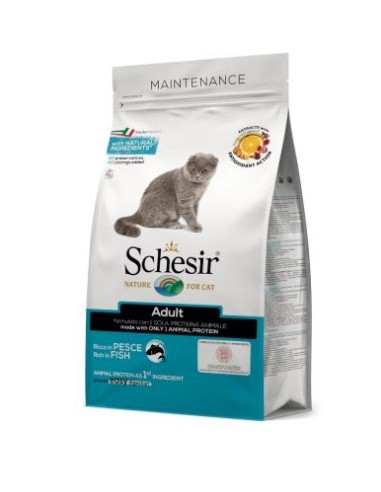 Schesir Adult Mantenimento Pesce gr 400. Cibo Secco Per Gatti