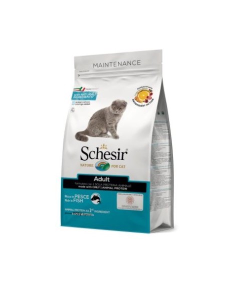 Schesir Adult Mantenimento Pesce gr 400. Cibo Secco Per Gatti