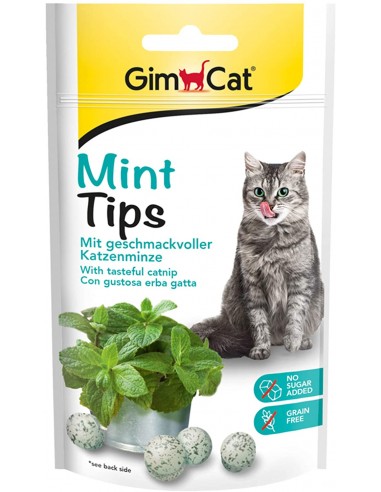 Gimcat Mint Tips 40 Gr Snack per Gatti