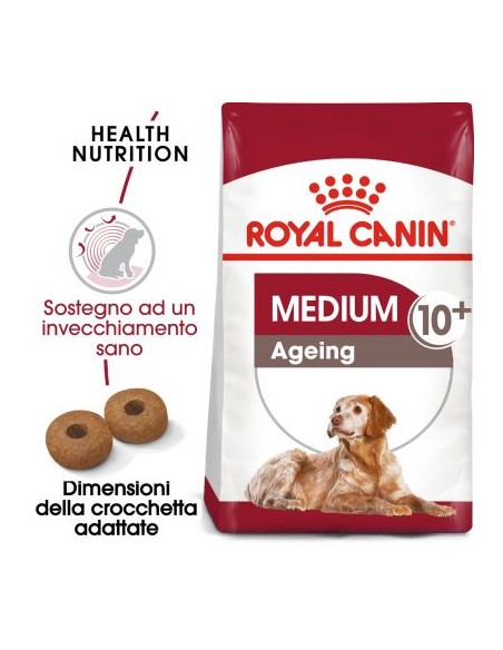 Royal Canin Medi Agein 10+ kg 3 . Alimento Per Cani