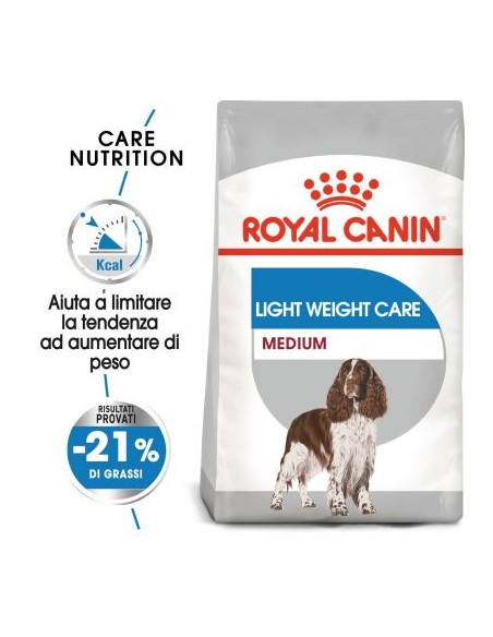 Royal Canin Medium Light kg 13. Alimento Per Cani Adulti in sovrappeso