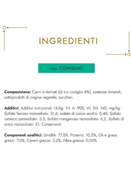 Gourmet Gold Mousse Coniglio Gr 85. Alimento Per Gatti
