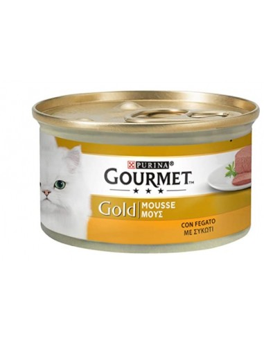 Gourmet Gold Mousse Con Fegato gr 85. Alimento Per Gatti