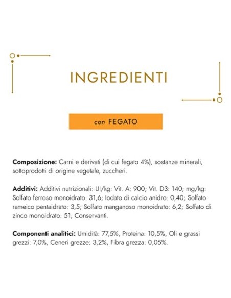 Gourmet Gold Mousse Con Fegato gr 85. Alimento Per Gatti