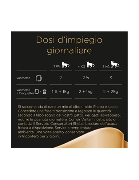 Sheba Selezione In Salsa Con Manzo E Tacchino gr 85. Alimento Per Gatti