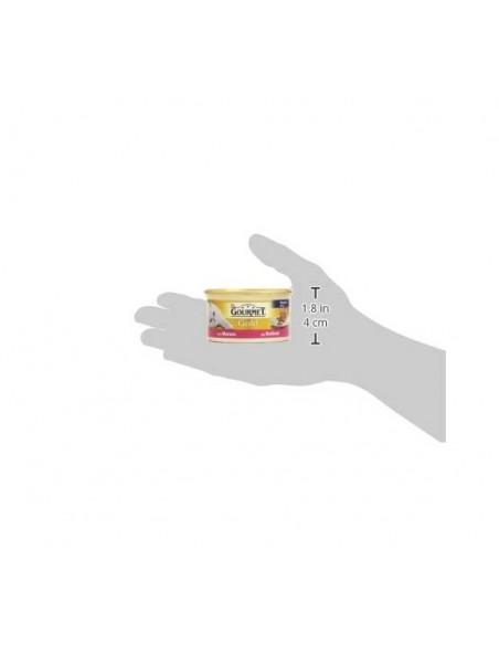 Gourmet Gold Mousse Con Manzo gr 85. Alimento Per Gatti