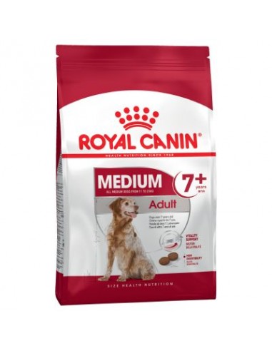 Royal Canin Medium Adult 7+ kg 4. Alimento Per cani