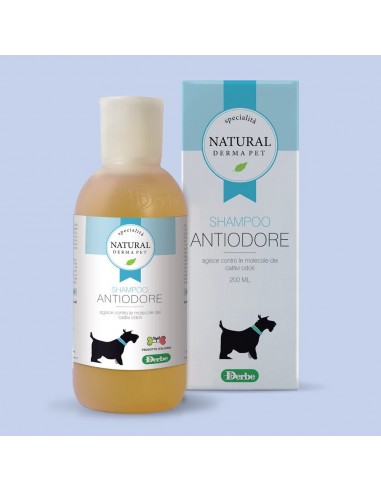 Natural Derma Pet Shampoo Antiodore 200 ml Shampoo per Cani