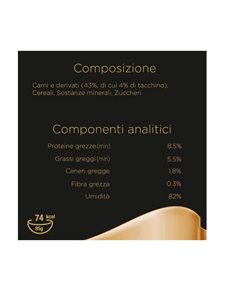 Sheba Tacchino  Creazioni Speciali In Salsa Delicata Gr.85. Alimento Per Gatti