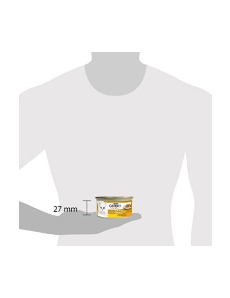 Purina Gourmet Gold Umido Gatto Dadini in Salsa con Pollo e Fegato gr 85. Alimento Per Gatti