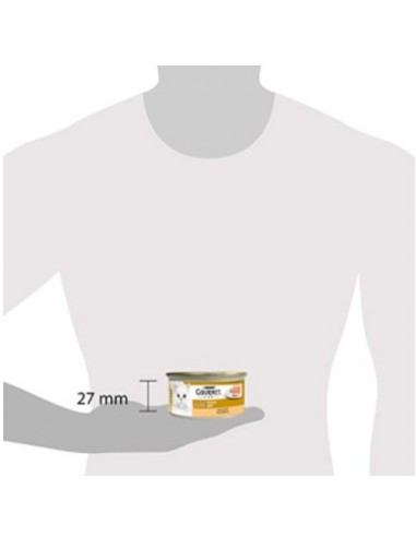 Purina Gourmet Gold Umido Gatto Mousse con Tacchino gr 85. Alimento Per Gatti