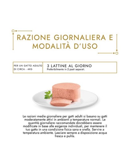 Purina Gourmet Gold Umido Gatto Mousse con Tacchino gr 85. Alimento Per Gatti