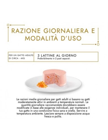 Purina Gourmet Gold Umido Gatto Mousse con Merluzzo e Delicate Carote gr 85. Alimento Per Gatti