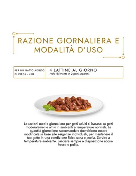 Purina Gourmet Gold Dadini Con Manzo gr 85. Alimento Per Gatti