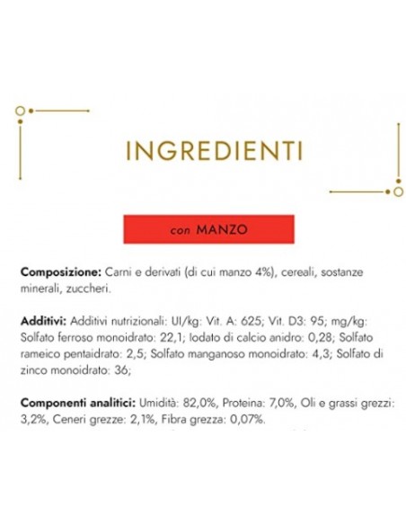 Purina Gourmet Gold Dadini Con Manzo gr 85. Alimento Per Gatti