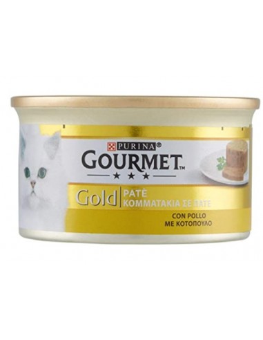 Purina Gourmet Gold Patè Pollo gr 85. Alimento Per Gatti