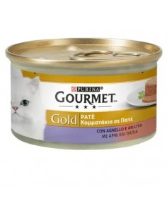 Purina Gourmet Gold Patè Anatra e Agnello gr 85. Alimento Per Gatti adulti