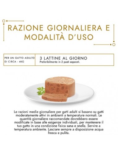 Purina Gourmet Gold Patè Anatra e Agnello gr 85. Alimento Per Gatti adulti