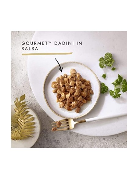 Purina Gourmet Gold Dadini In Salsa Tacchino e Anatra gr 85. Alimento Per Gatti adulti