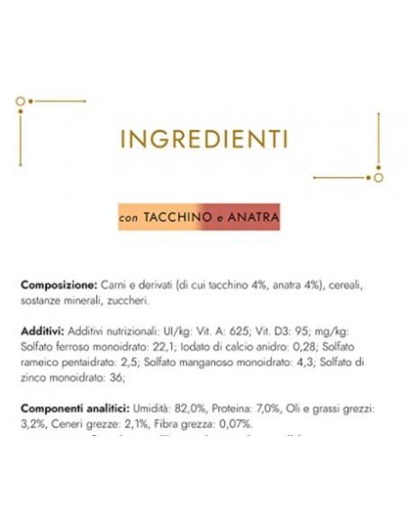 Purina Gourmet Gold Dadini In Salsa Tacchino e Anatra gr 85. Alimento Per Gatti adulti