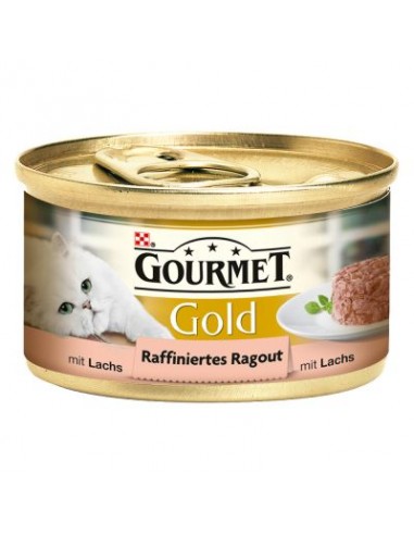 Gourmet Gold Tortino Salmone gr 85. Alimento Per Gatti