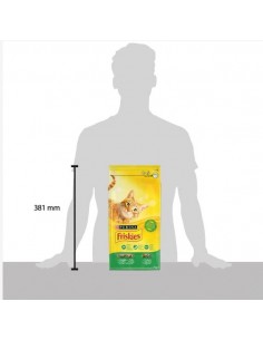 Friskies Coniglio Pollo e Verdure kg 2. Alimento Secco Per Gatti 2