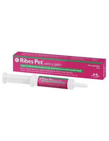 NBF Lanes Ribes Pet Pasta gr 30. Integratore Per Cani e Gatti