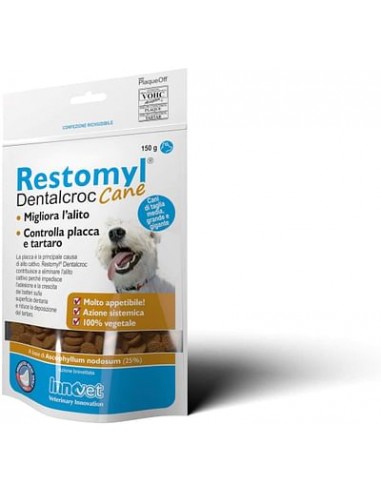 Restomyl  Dentalcroc Cane gr 150. Integratori Per Cani