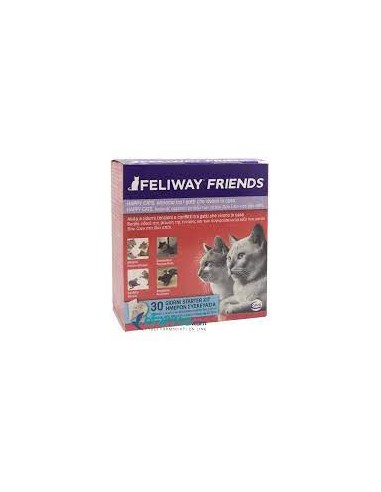 Feliway Friends Diffusore + Ricarica 48 ml . Antiansia Per Gatti