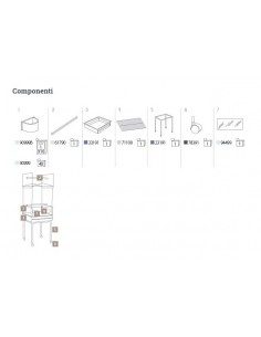 Lobelia Voliera Interno-Esterno per Uccelli con accessori - Imac