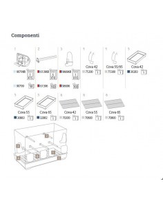 Gabbia Cova 42. Gabbie Per Uccelli. 2