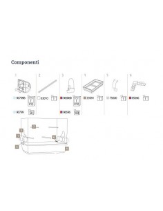Gabbia Tasha Zincata . Gabbie Per Uccelli. 2