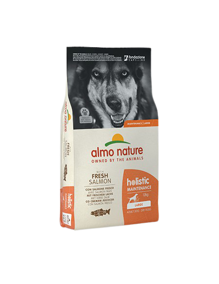 Holistic Dog Large Con Salmone Fresco kg 2. Mangime Per Cani