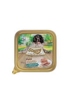 Mister Stuzzy Dog con Agnello e Riso GR.150 Cibo per Cani Patè e Carne in Pezzi