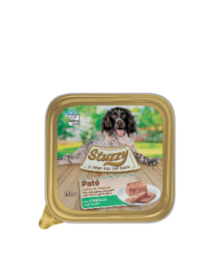 Mister Stuzzy, Cibo Umido per Cani Adulti al Gusto Coniglio, Paté e Carni in Pezzi.