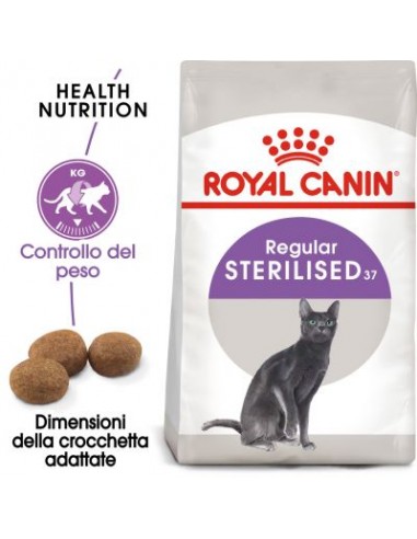 Royal Canin Sterilised 37 kg 10. Cibo Secco Per Gatti