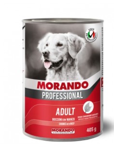Morando Professiona Adult Bocconi Manzo gr 405. Cibo Umido Per Cani