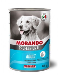 Morando Professional Adult Bocconi Tonno gr 405. Cibo Umido Per Cani