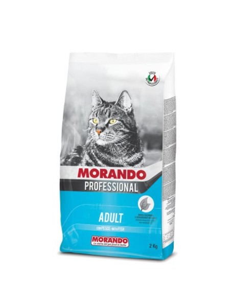 Morando Gatto Professional Adult Pesce kg 2 . Cibo Secco Per Gatti