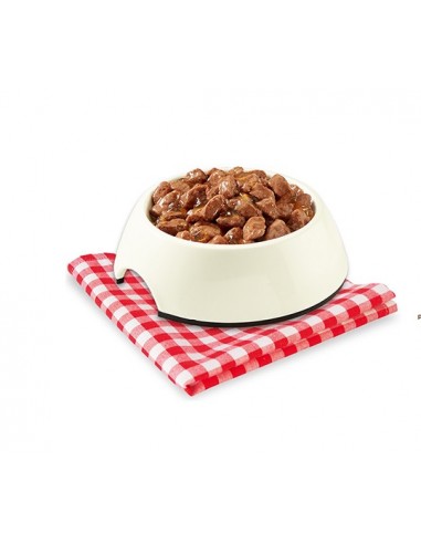 Stuzzy Cat Bocconcini con Pesce Bianco jelly gr.85. Cibo Umido Per Gatti