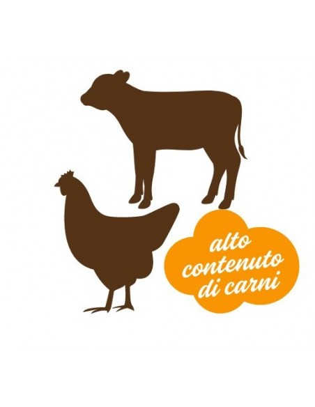 Stuzzy Cat Bocconcini Pollo e Vitello 4 Buste da gr85. Cibo Umido Per Gatti
