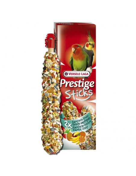 Versele Laga Stick Parrocchetti Alla Frutta Tropicale 2 Stick 70gr. Mangime Per Uccelli