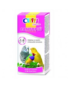 Cliffi CantoPiù Contagocce ml 25. Integratore Per Uccelli