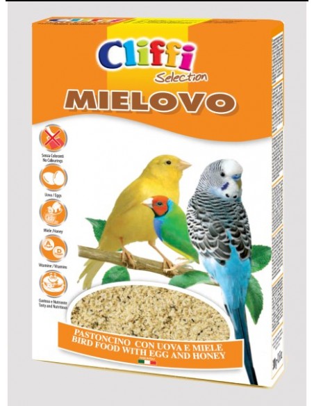 Cliffi Pastoncino Mielovo gr 300. Mangime Per Uccelli